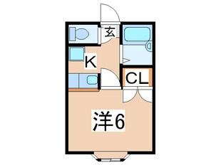 米沢駅 徒歩25分 2階の物件間取画像